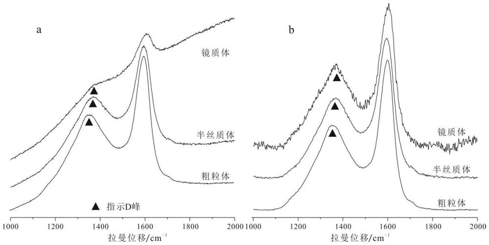 Method for dividing macerals by using Raman spectrum parameters