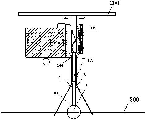 A bridge height limiting device