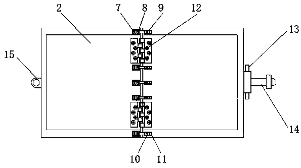 Portable trolley device for logistics management