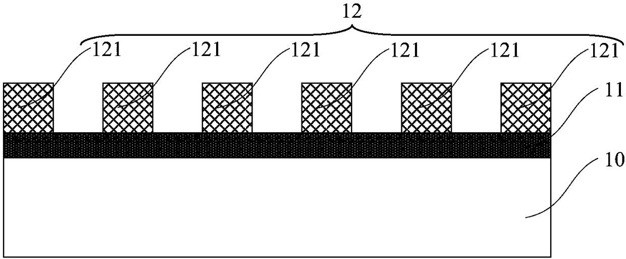 Two-dimensional material flexible substrate structure, focal plane optical detector array and manufacturing method thereof