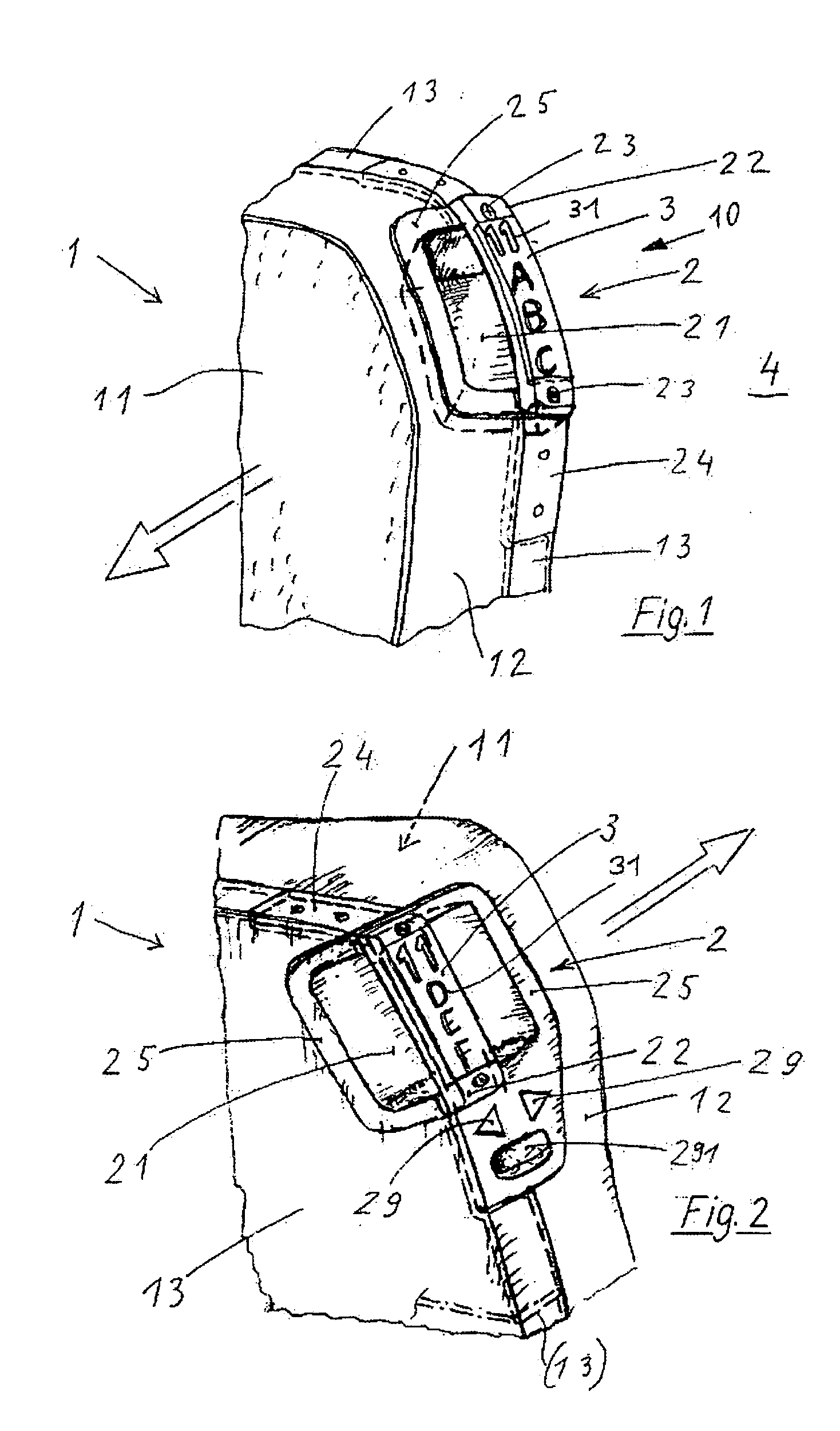 Arrangement of a safety and information device on at least one passenger seat in a passenger cabin of a commercial aircraft