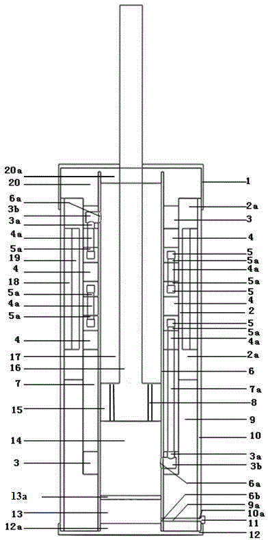 Automobile magneto-rheological absorber based on multistage circumferential flow mode