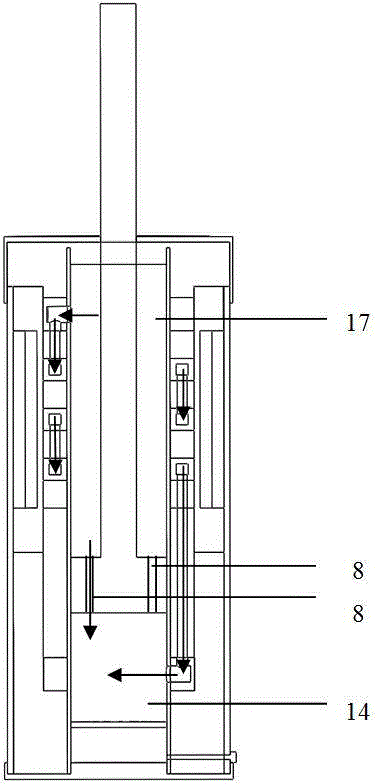 Automobile magneto-rheological absorber based on multistage circumferential flow mode