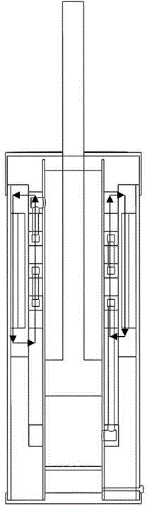 Automobile magneto-rheological absorber based on multistage circumferential flow mode