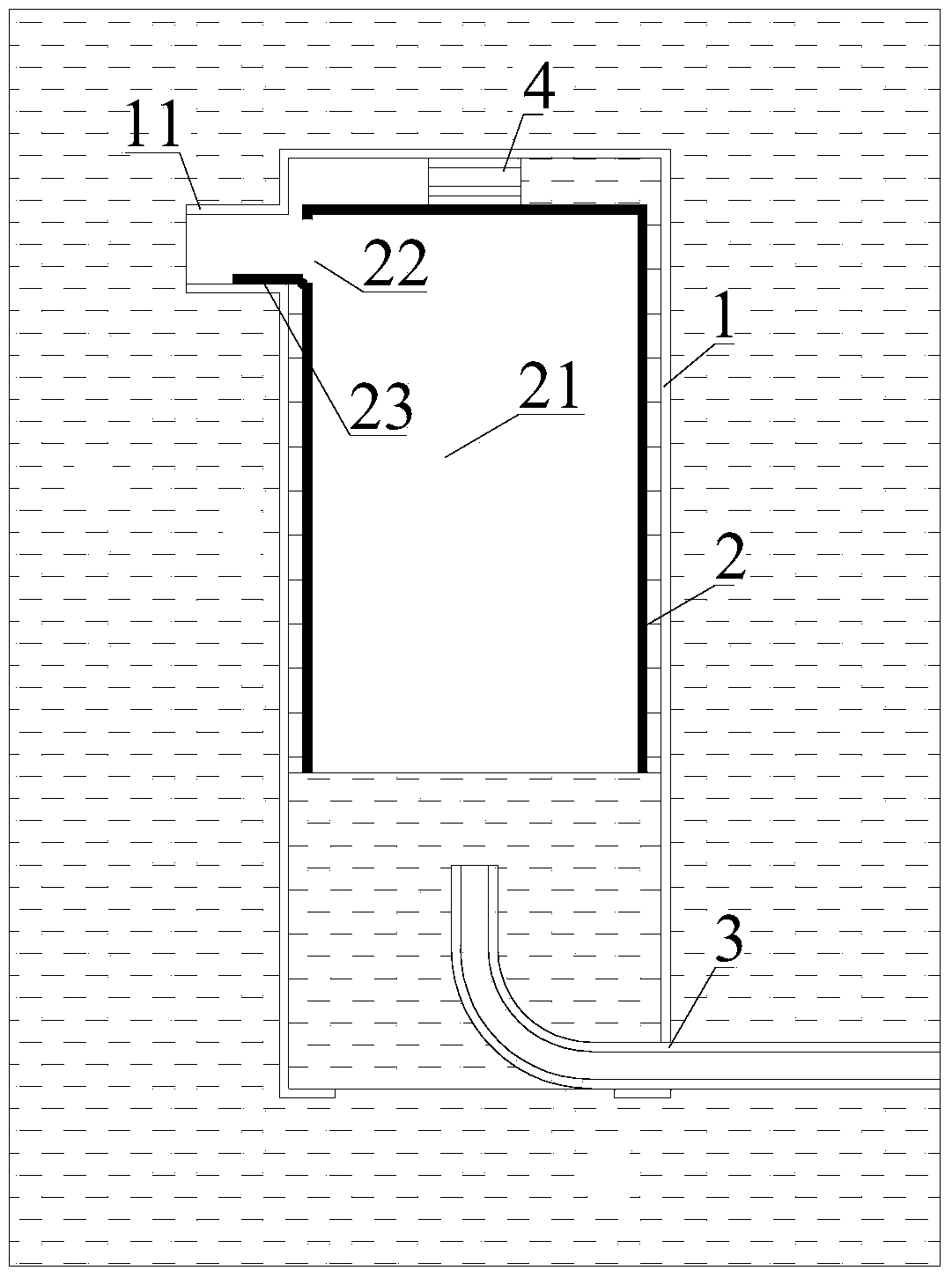 MBR pulse aeration device free of extra power and aeration system with same