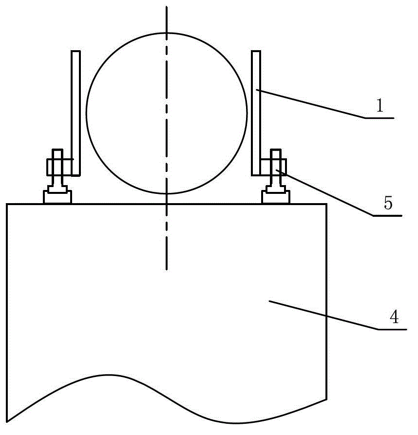 Transformer clamp and mounting method