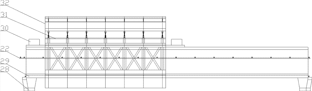 Open type TBM (Tunnel Boring Machine) fullface synchronous lining trolley for hydraulictunnel