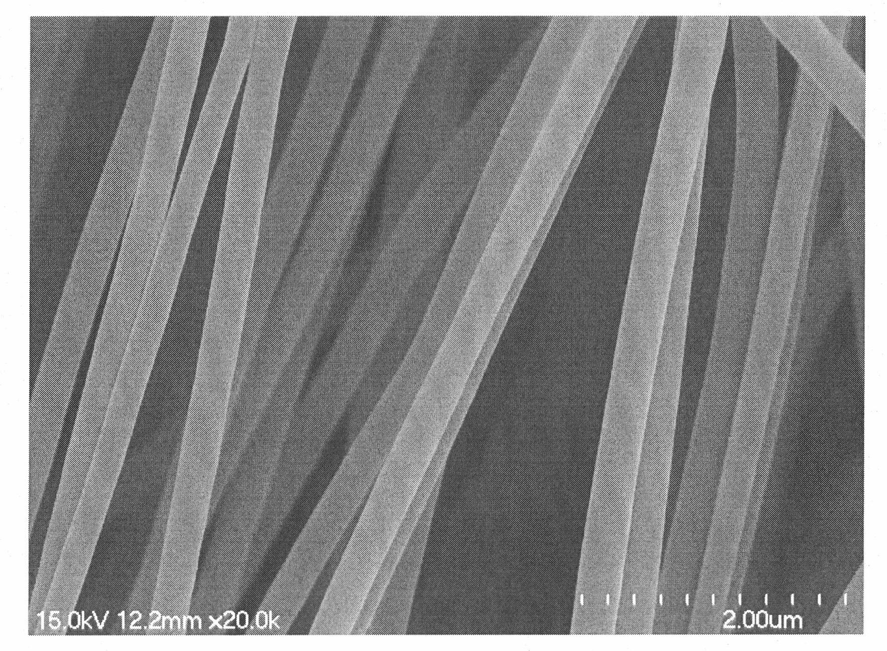 Artificial silk fibroin nano-fiber nerve repair conduit and preparation method thereof