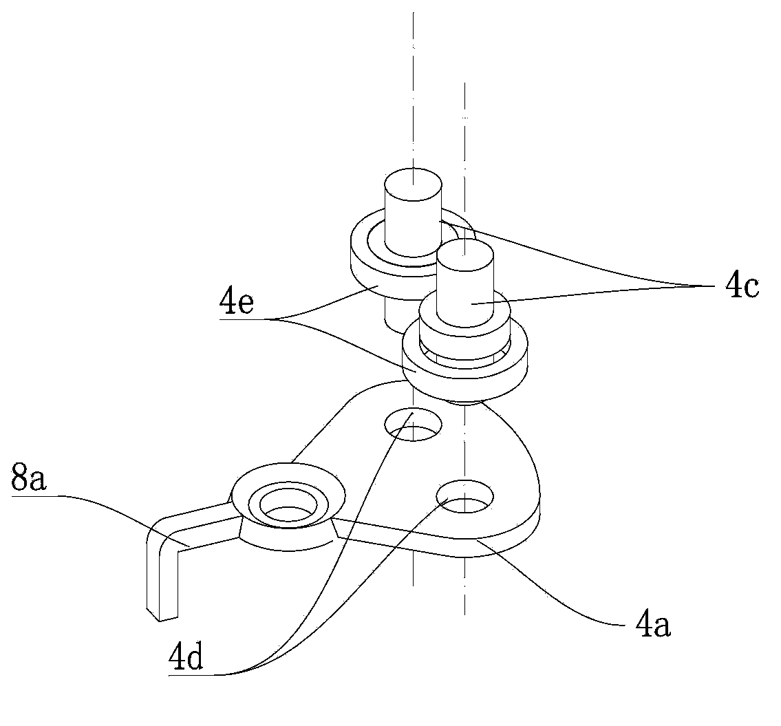 Control mechanism of dual-opening lock