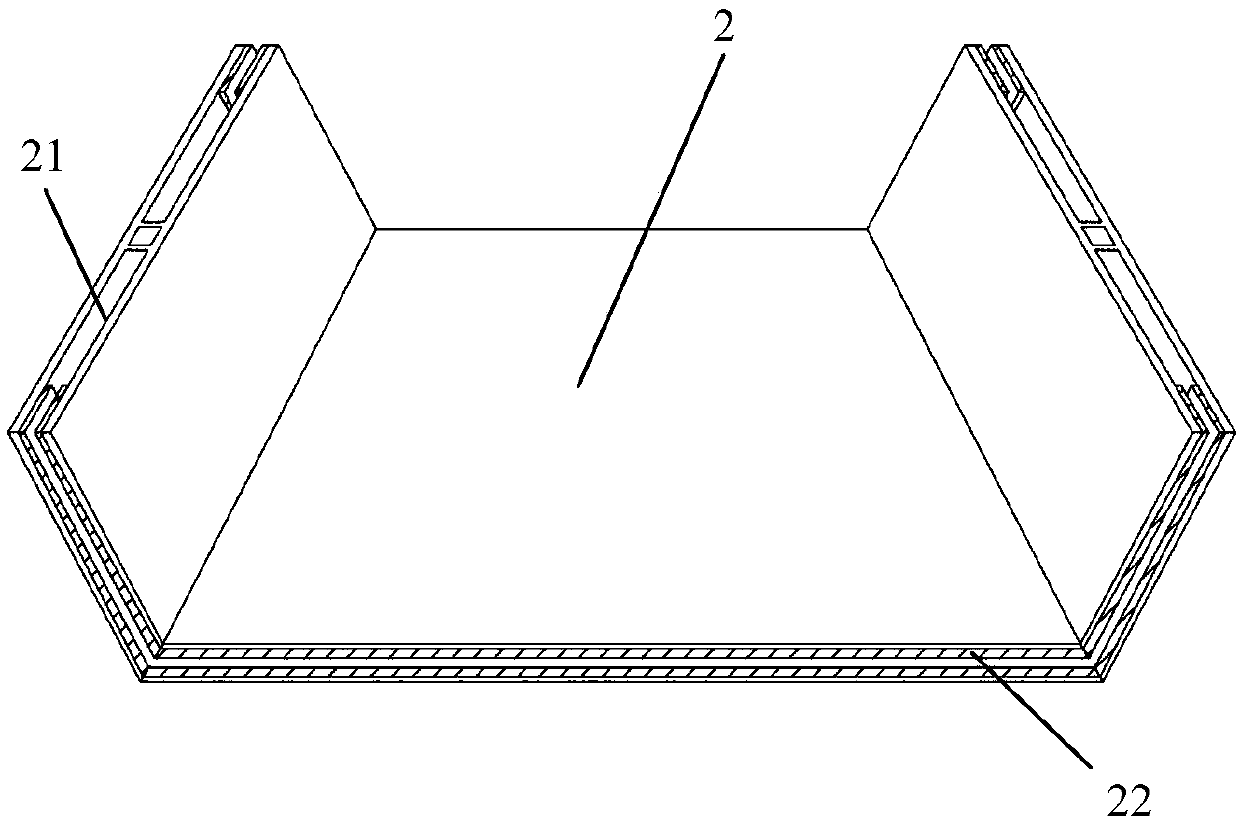 Trough-type self-absorption potted plant culture system and culture method