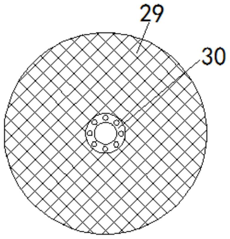 A high-efficiency concentrator combined with central drive and segmented rake