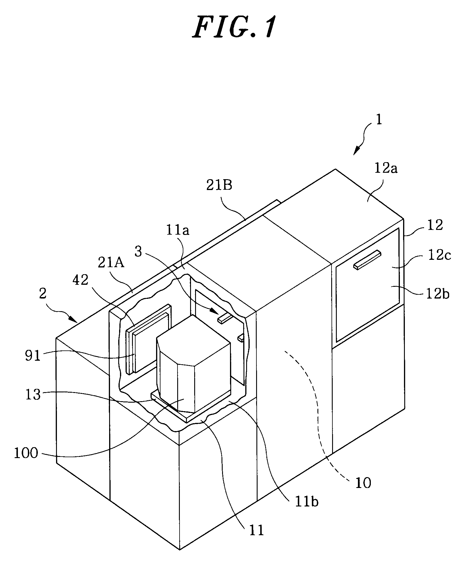 Foup opening/closing device and probe apparatus