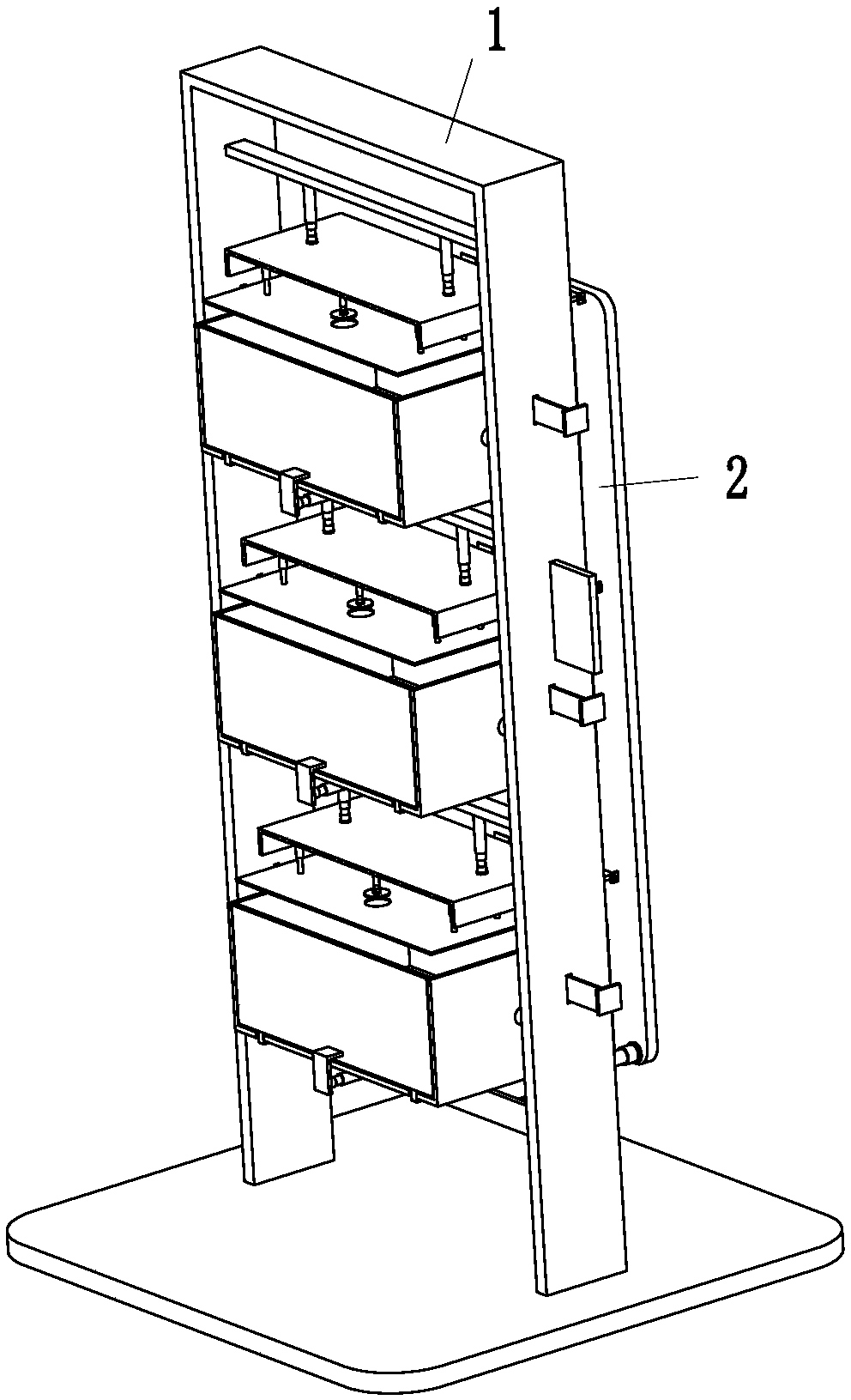 Extruded food manufacturing and processing equipment, as well as extruded food manufacturing and processing method