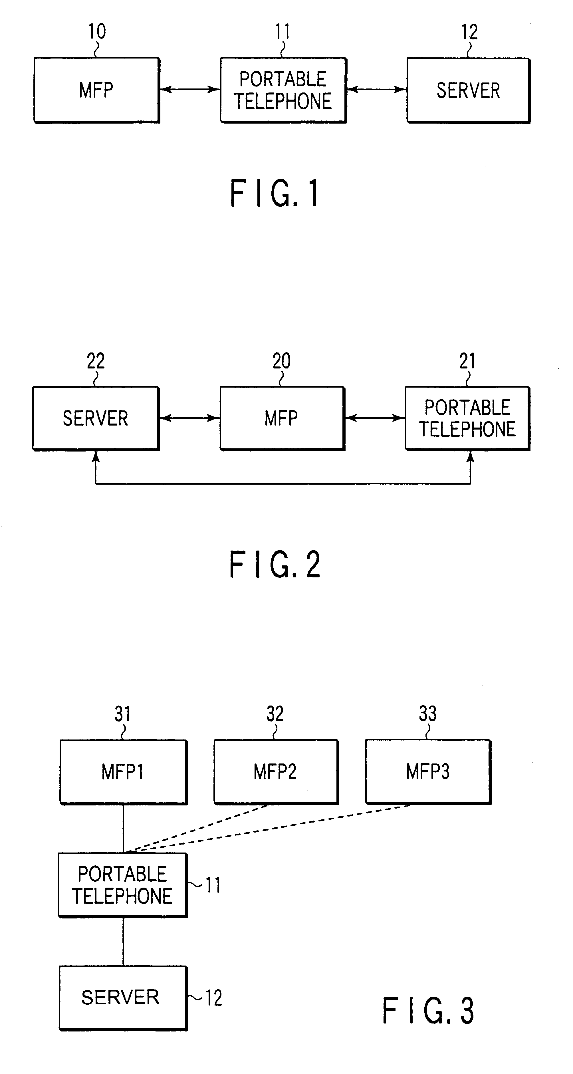 Image processing system that communicates with a portable device having user information