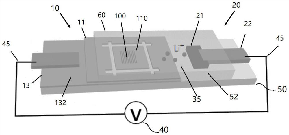 Electrochemical system and method for changing response mode of plasmon sensor