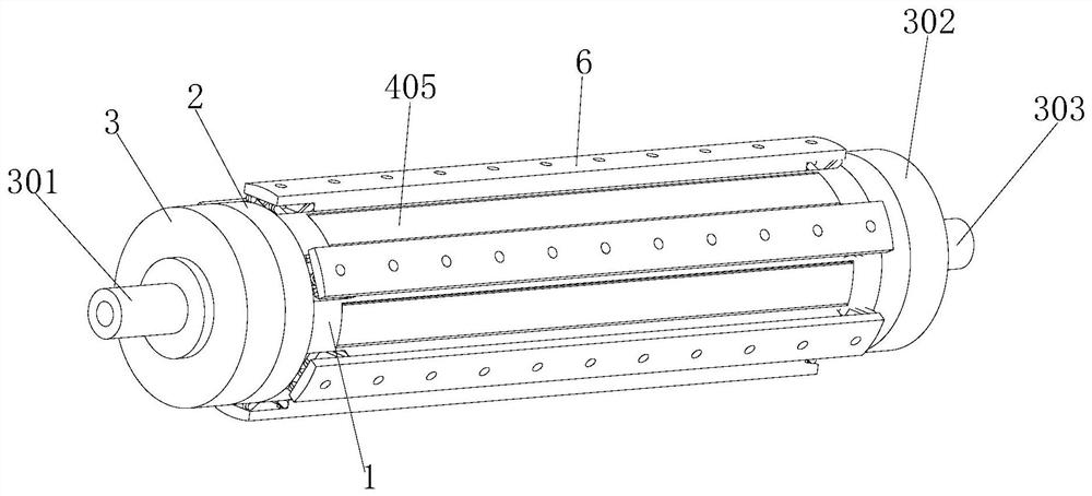 Paper dust removal device for printing