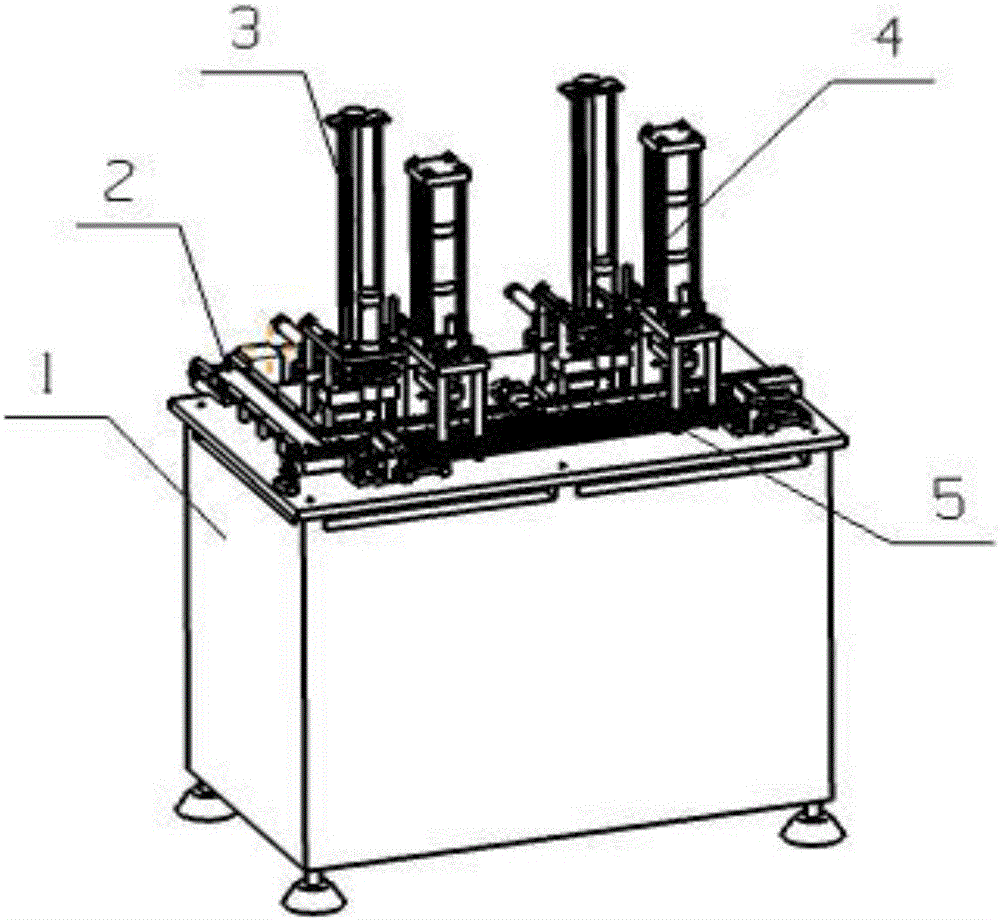 Cover pressing device for automatic assembly line of EPS bearing