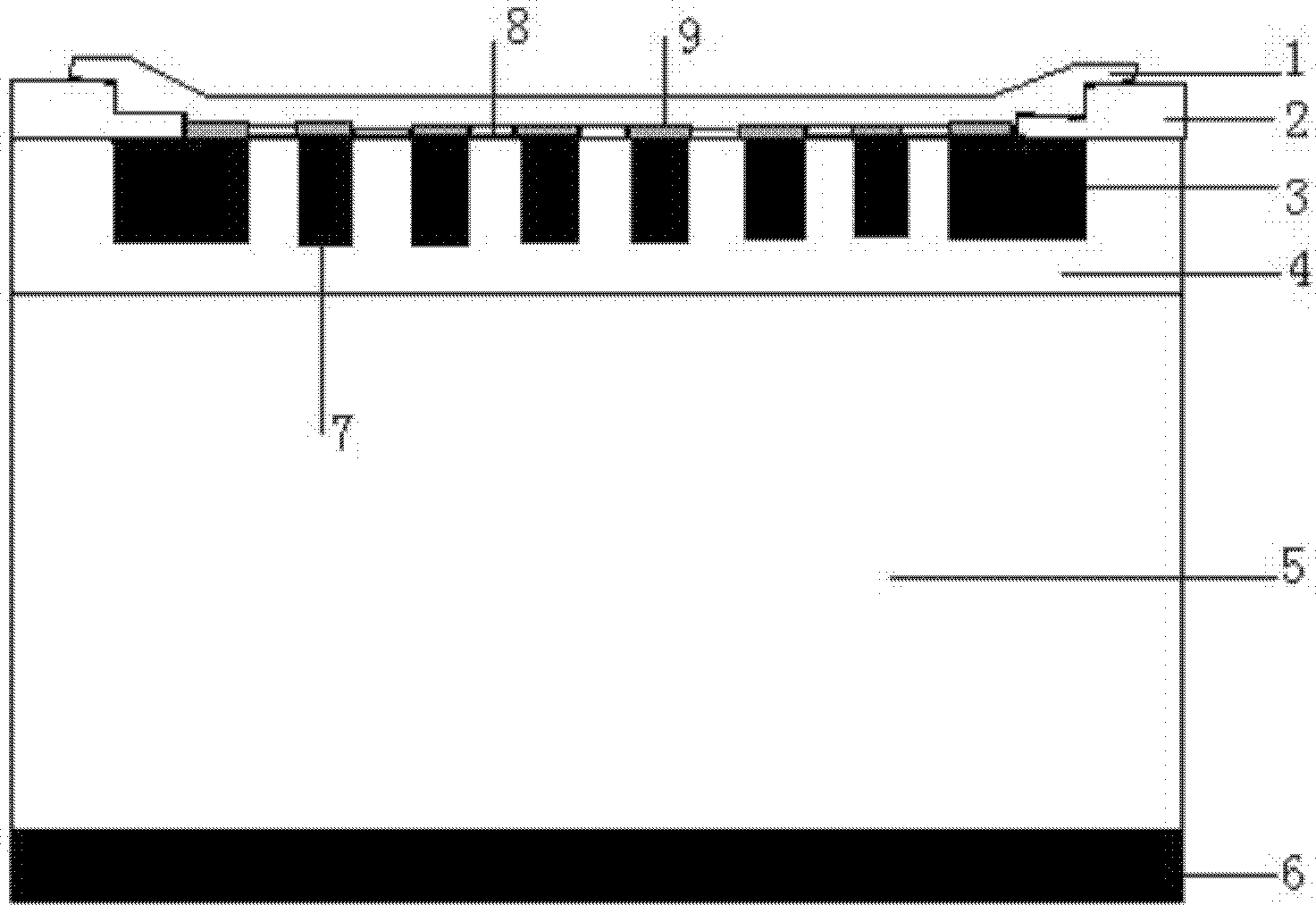 Manufacturing method of Schottky diode with high reverse-blocking performance