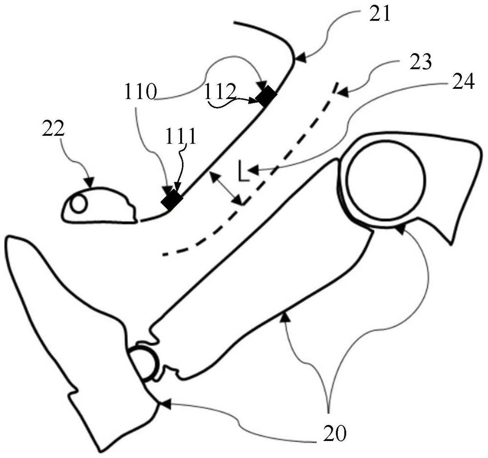 Knee airbag explosion system and method