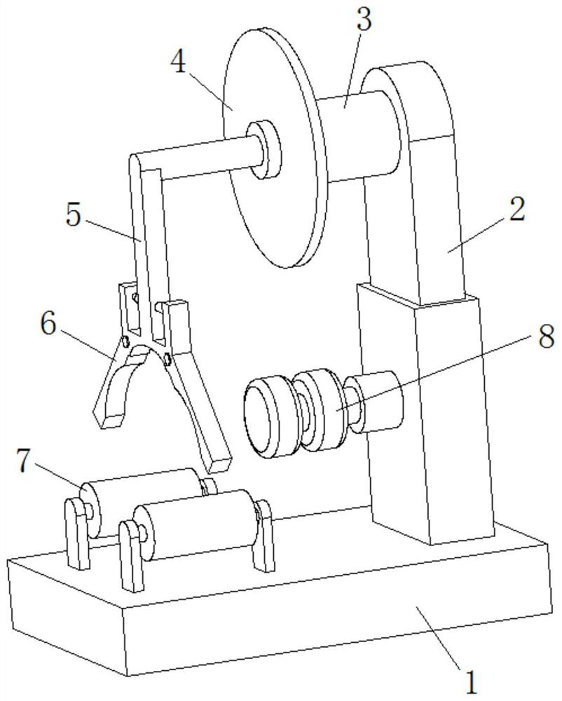 A metal pipe finishing processing equipment