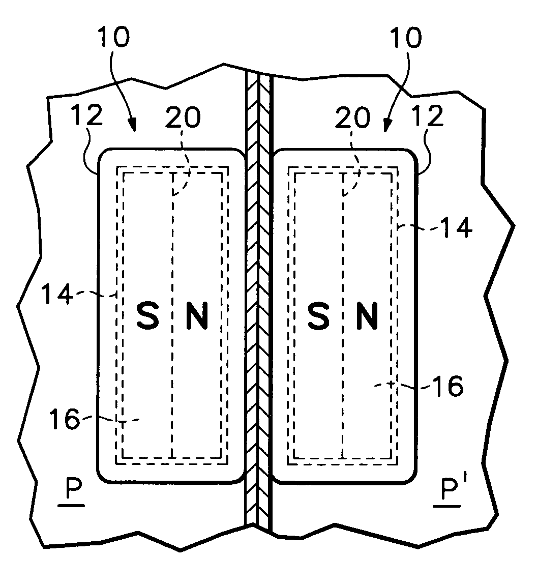 Magnetic connector apparatus