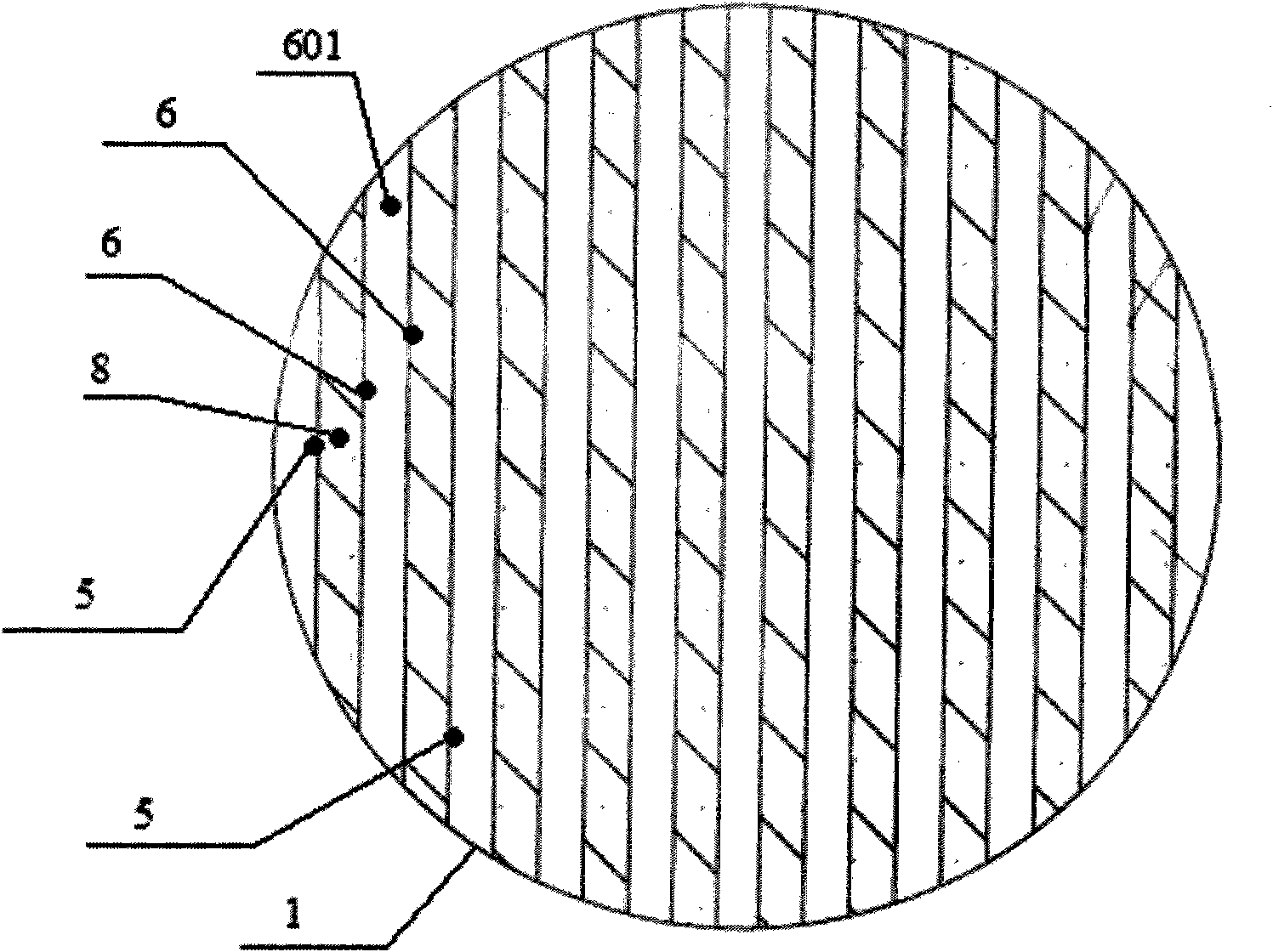 Gas solid phase catalytic reactor