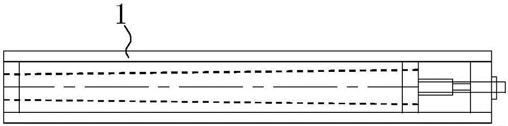 Mold for making continuous wall and method for making continuous wall through mold