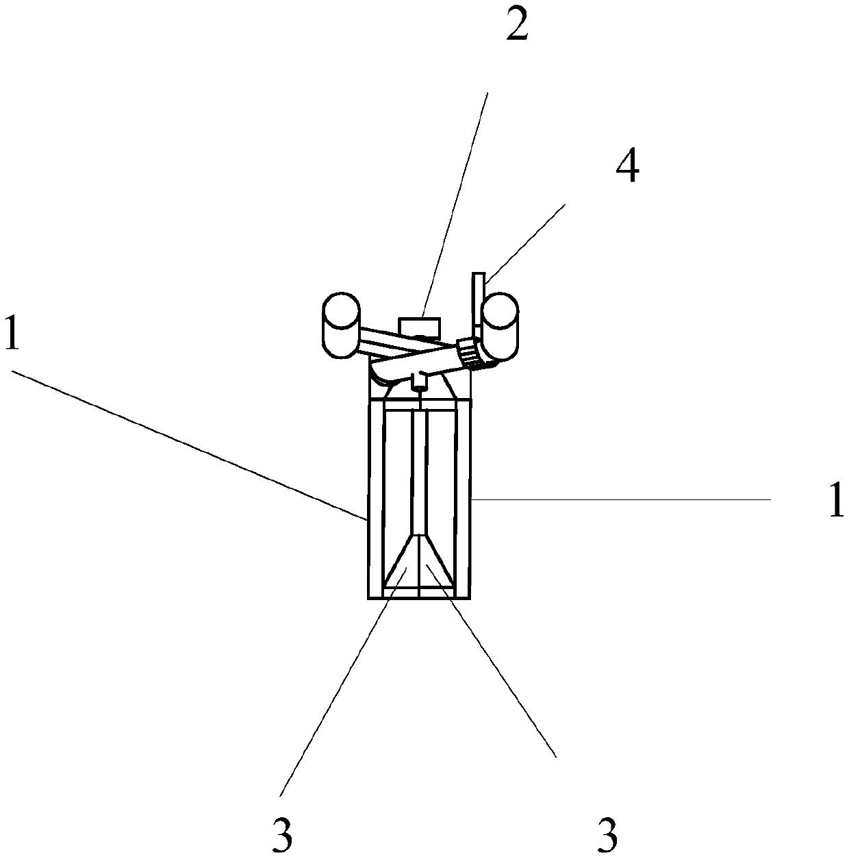 Assembled building component joint seam shear-type bin separation plugging construction tool and method