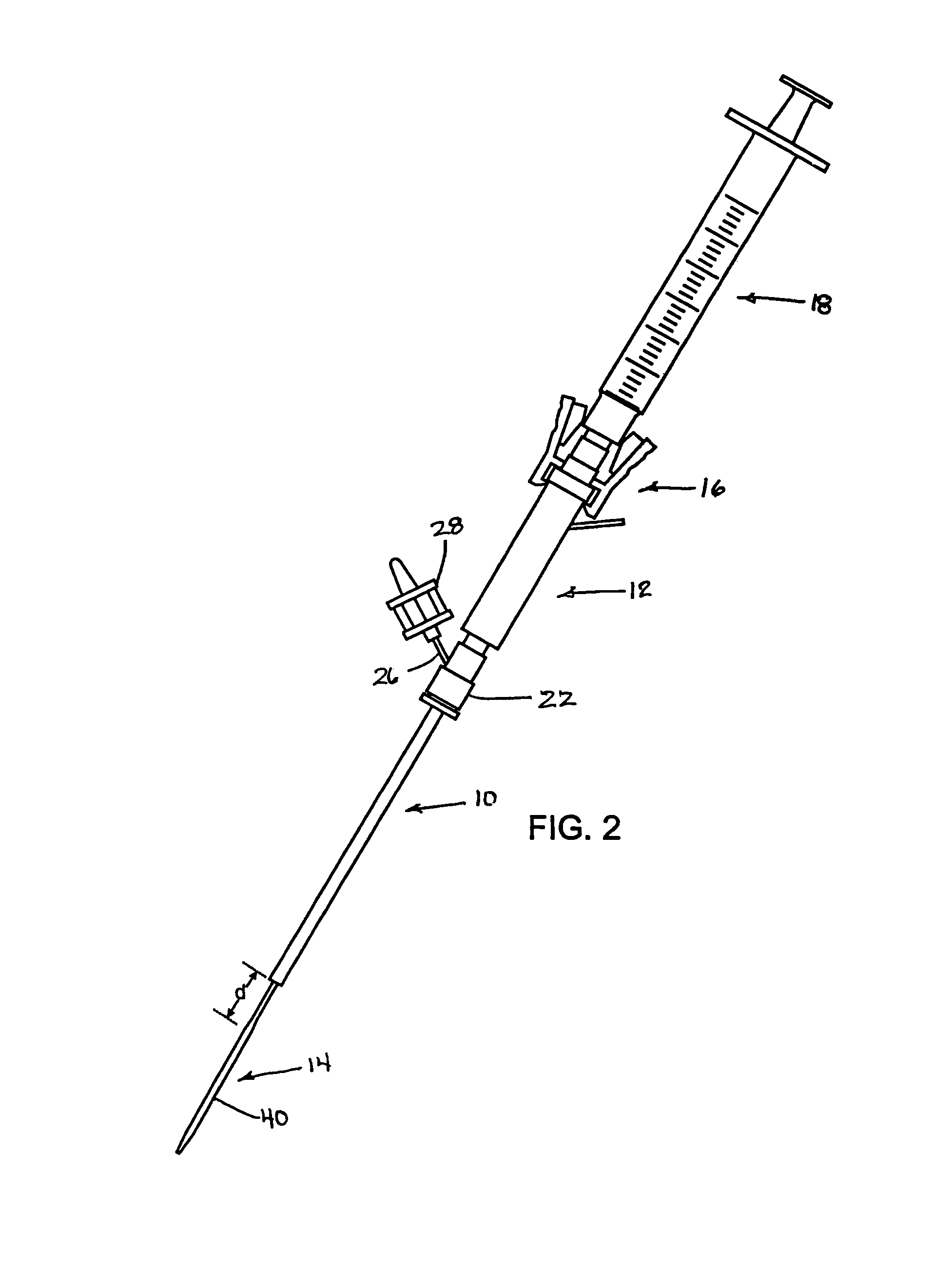 Pledget-handling system and method for delivering hemostasis promoting material to a blood vessel puncture site by fluid pressure