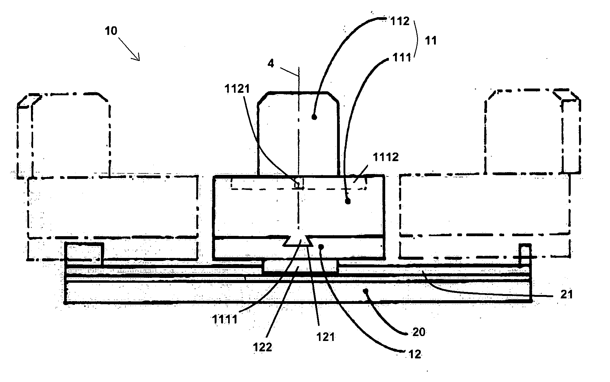 Process for machining in situ the peripheral surface of a rotating part, and apparatus for carrying out said process