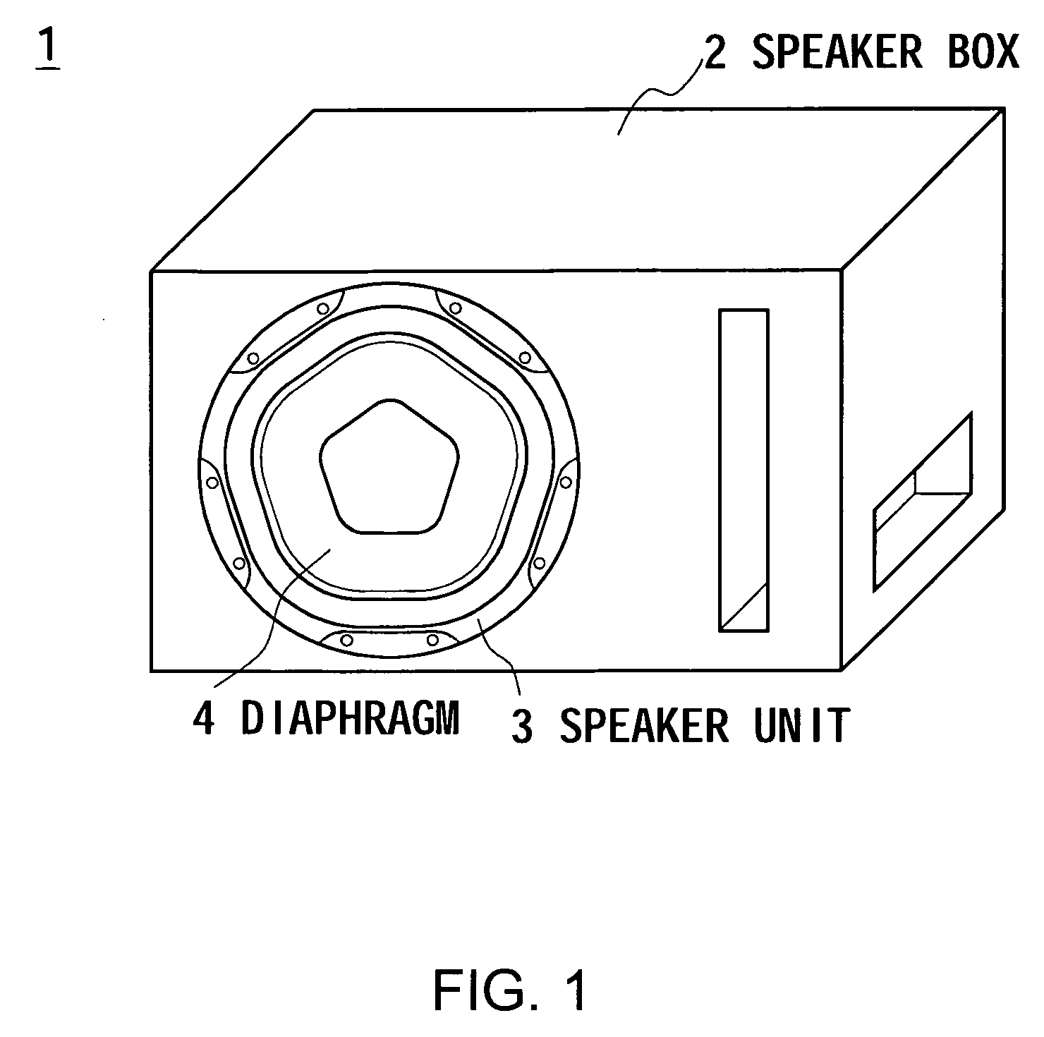 Speaker diaphragm, speaker unit and speaker apparatus