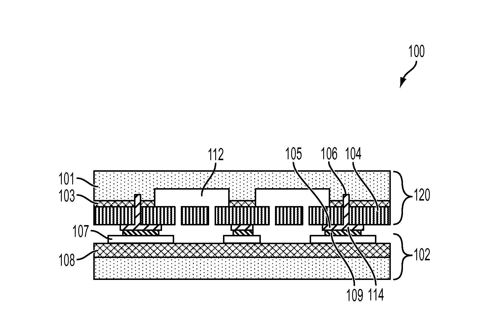 Internal electrical contact for enclosed MEMS devices