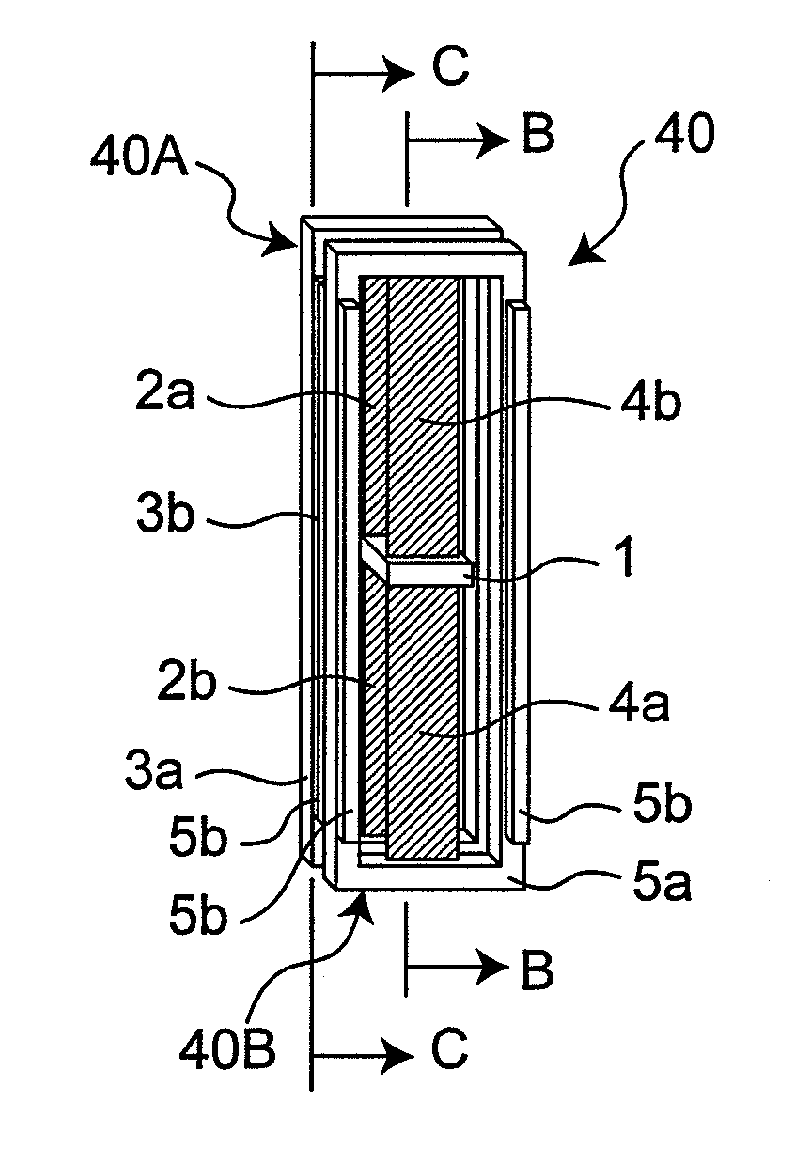 Flat-plate lamination-type conductive polymer actuator and flat-plate lamination-type conductive polymer actuator device as well as operating method thereof