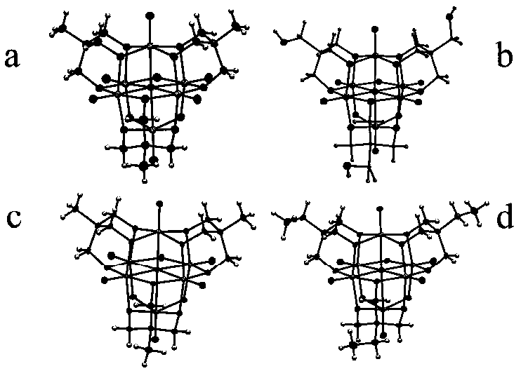 A kind of mixed valence hexavanadate alkoxy derivative and preparation method thereof