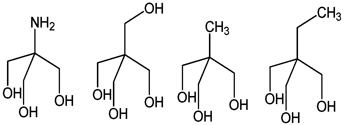 A kind of mixed valence hexavanadate alkoxy derivative and preparation method thereof