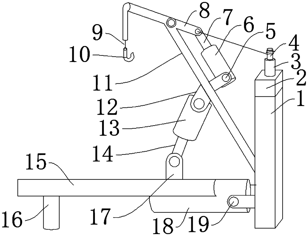 Rotating device for tree shifters