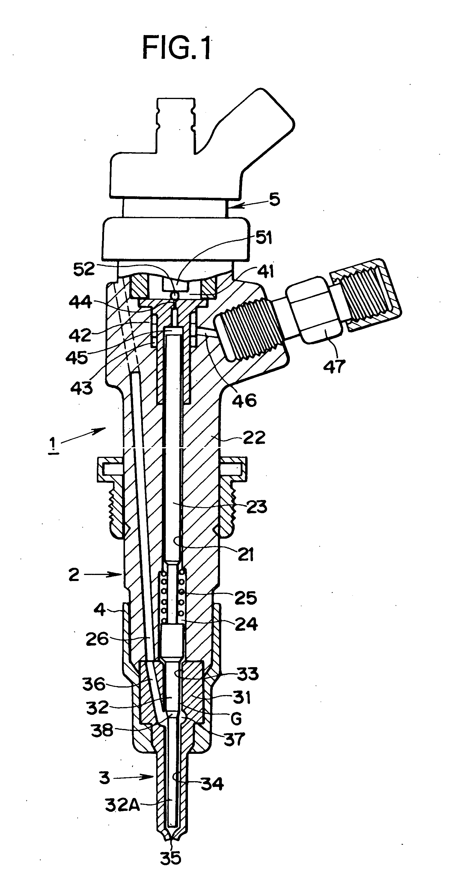 Fuel Injection Valve For Internal Combustion Engine