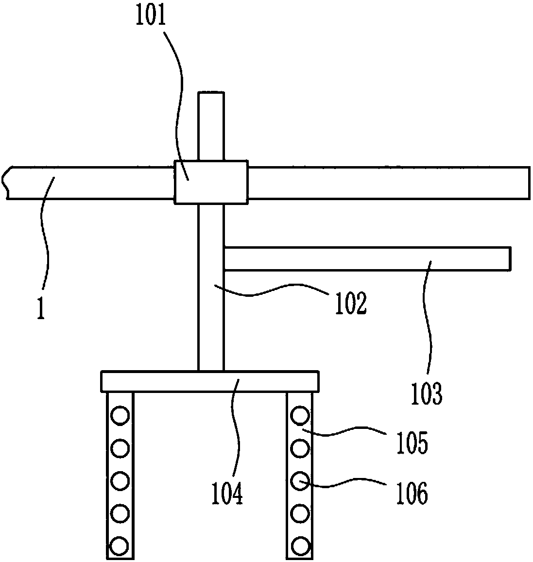 Efficient cement paste manufacturing device preventing cement paste from splashing