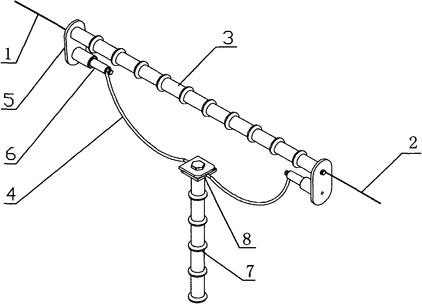 Protective device for high-voltage power equipment