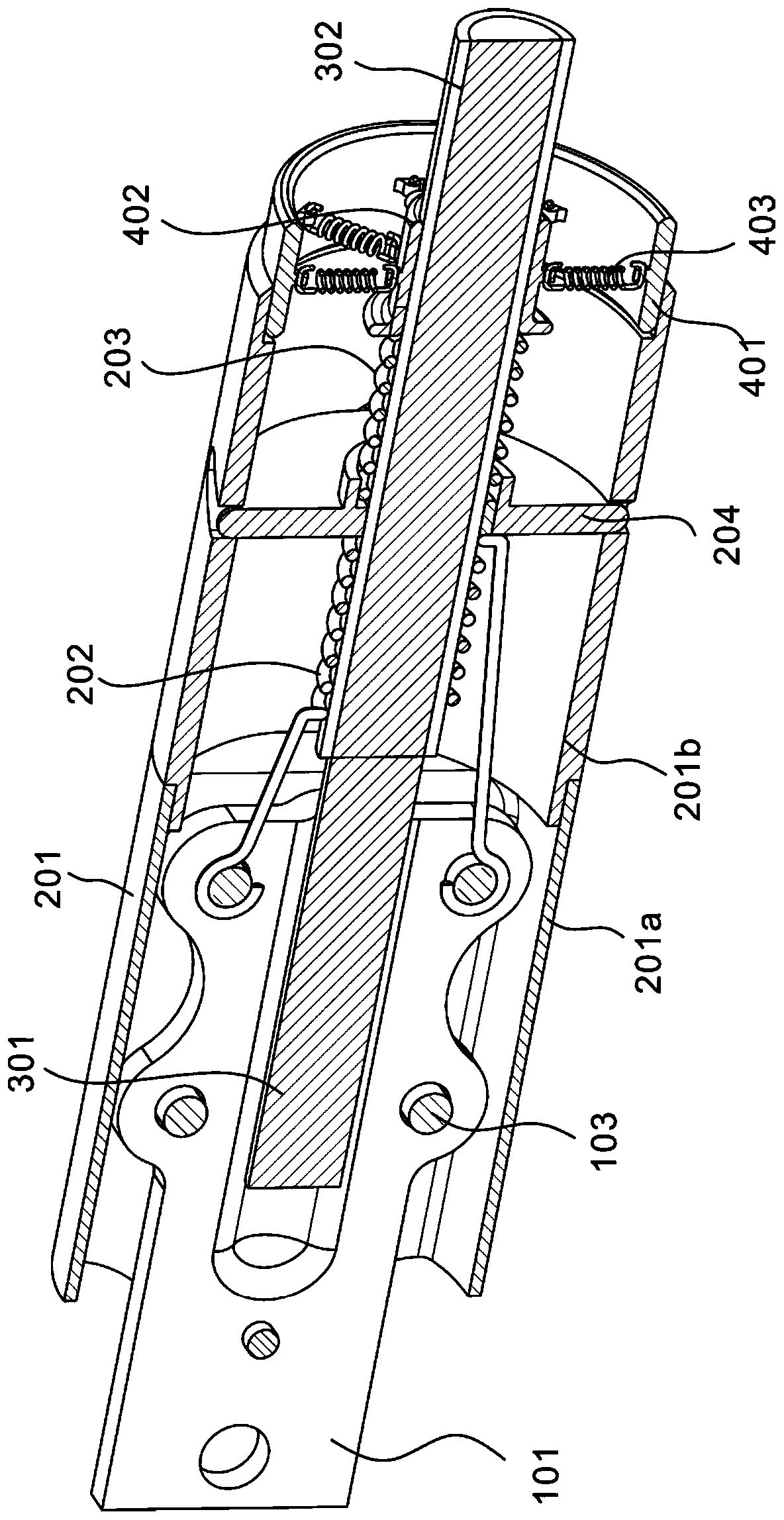 Equipment wire clamp anti-breaking device