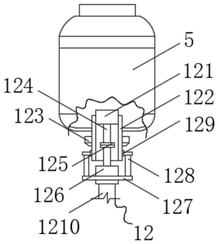 Unmanned aerial vehicle electrified rust removal device and operation method thereof