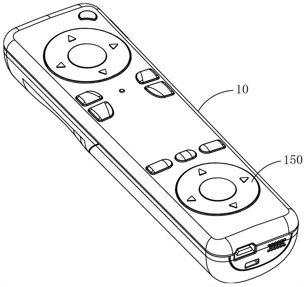 Mode switching method of somatosensory remote control device