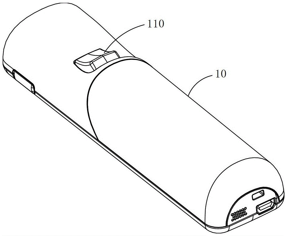 Mode switching method of somatosensory remote control device