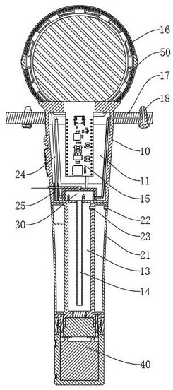 Microphone with disinfection and sterilization functions