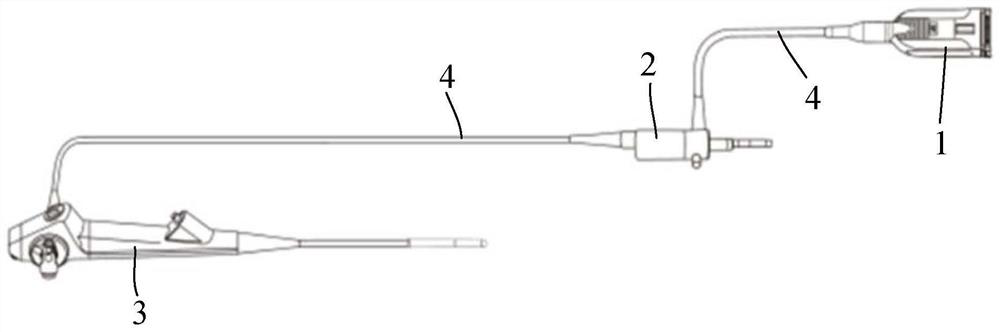 Endoscope handle, endoscope and endoscope system