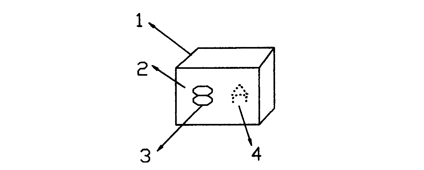 Double-color or multi-color display button and control panel thereof