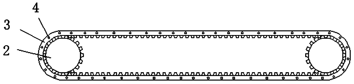 Deep processing screening device for effectively separating out inferior red dates