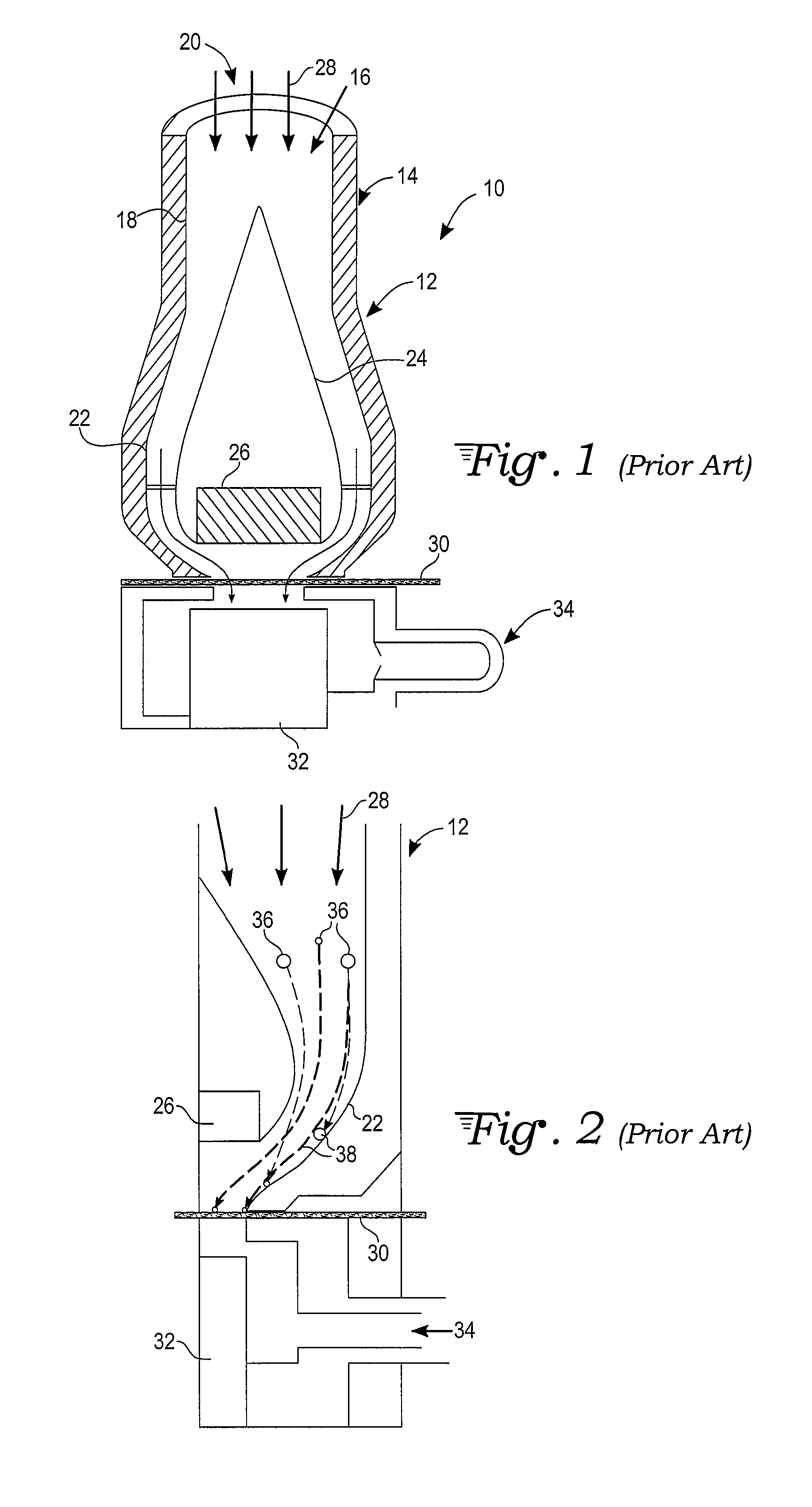 Method and apparatus to enhance collection of particles in particulate mass measurement device