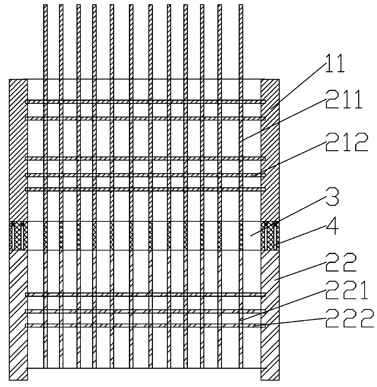 I-shaped GFRP-I-shaped steel connector structure, splicing cage for underground diaphragm wall and construction method thereof