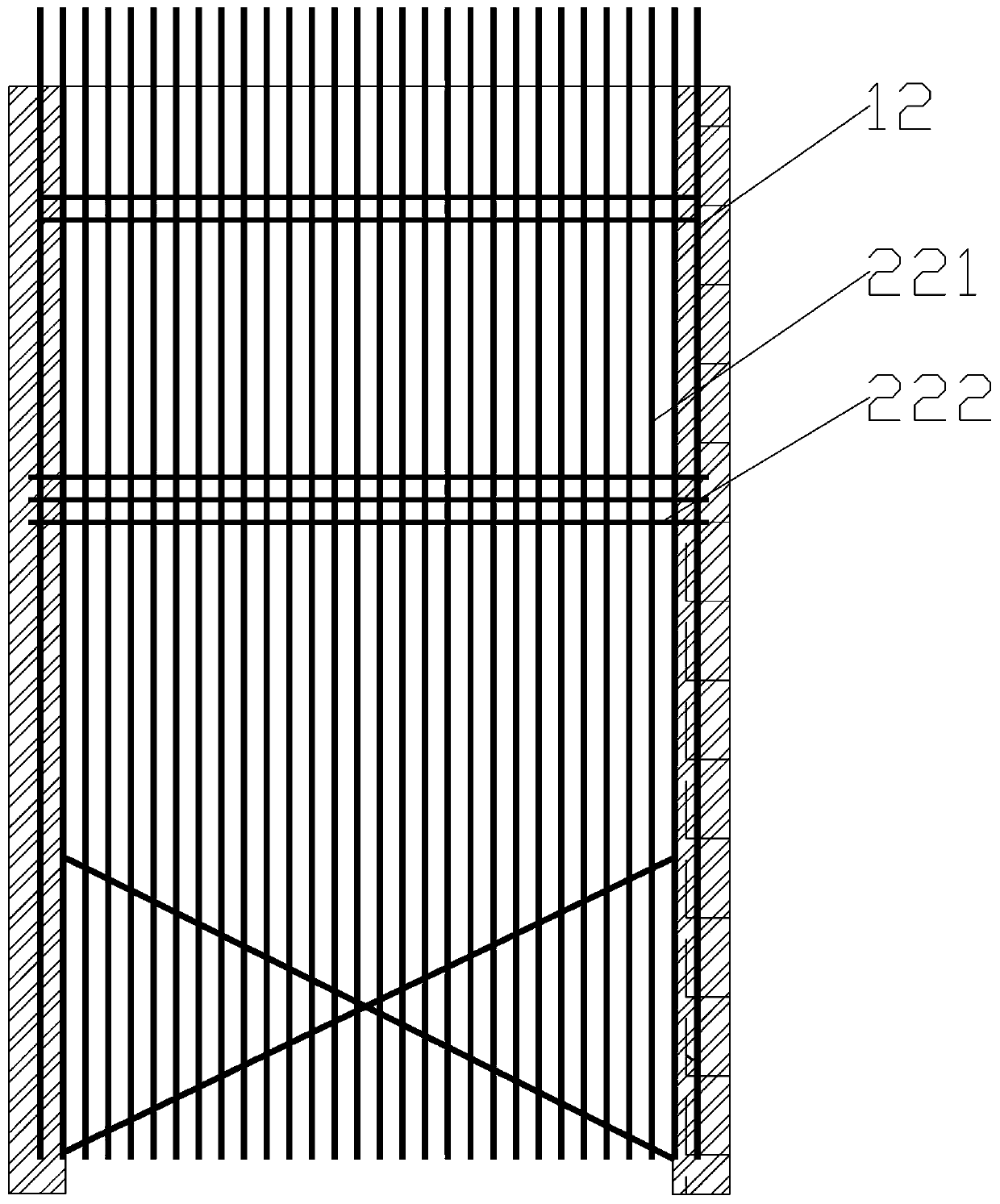I-shaped GFRP-I-shaped steel connector structure, splicing cage for underground diaphragm wall and construction method thereof